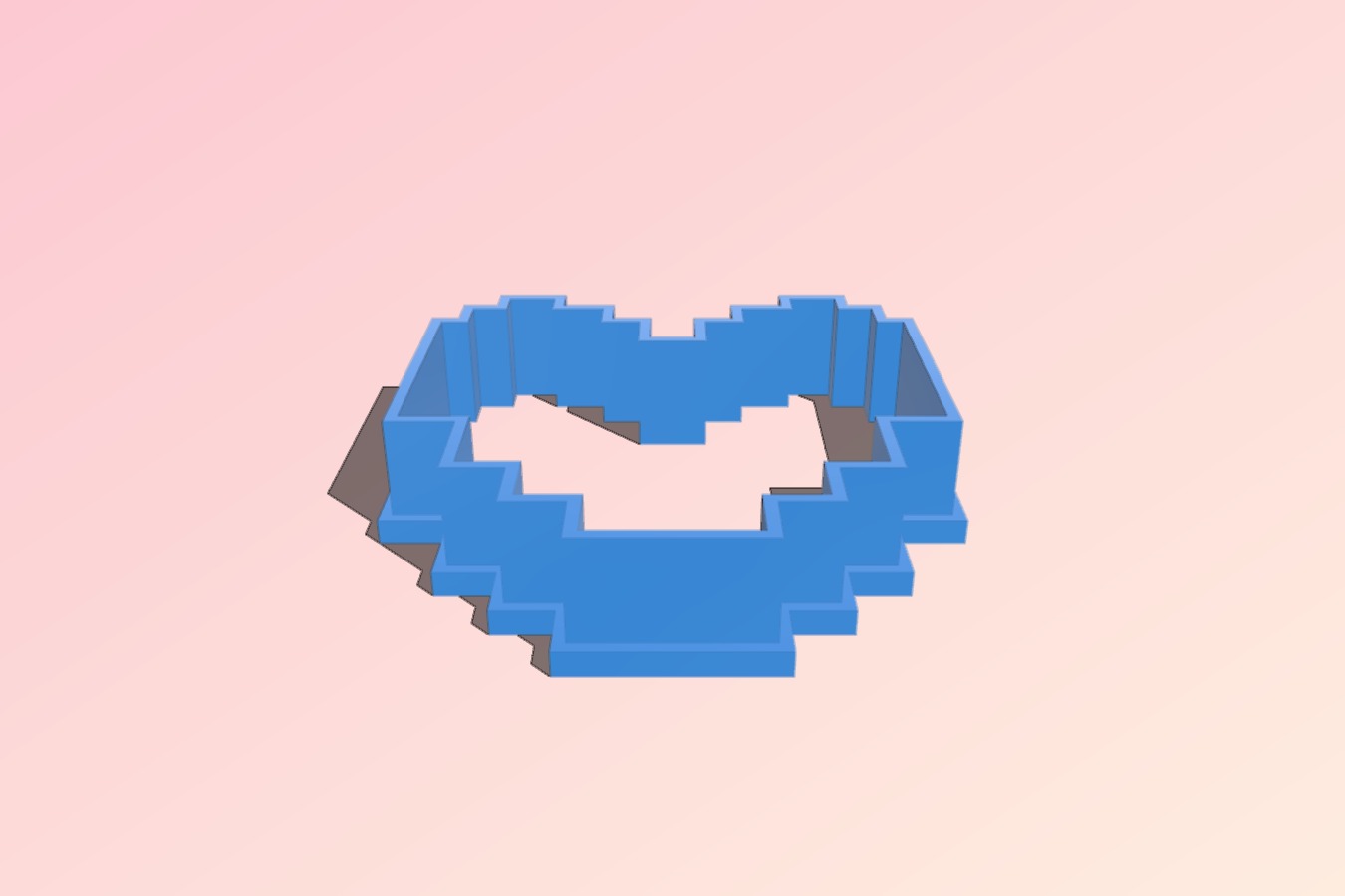 Undertale Heart Cookie Cutter