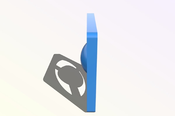 40mm "aerodynamic" fan cover | 3d print model