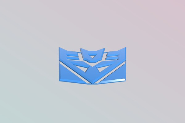 Decepticon Badge | 3d print model