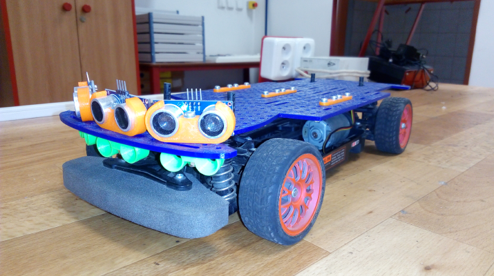 TT-01 as autonomous car | 3d print model