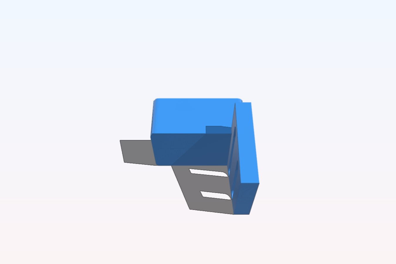 Anet A6 frankenstein cube sensor mount