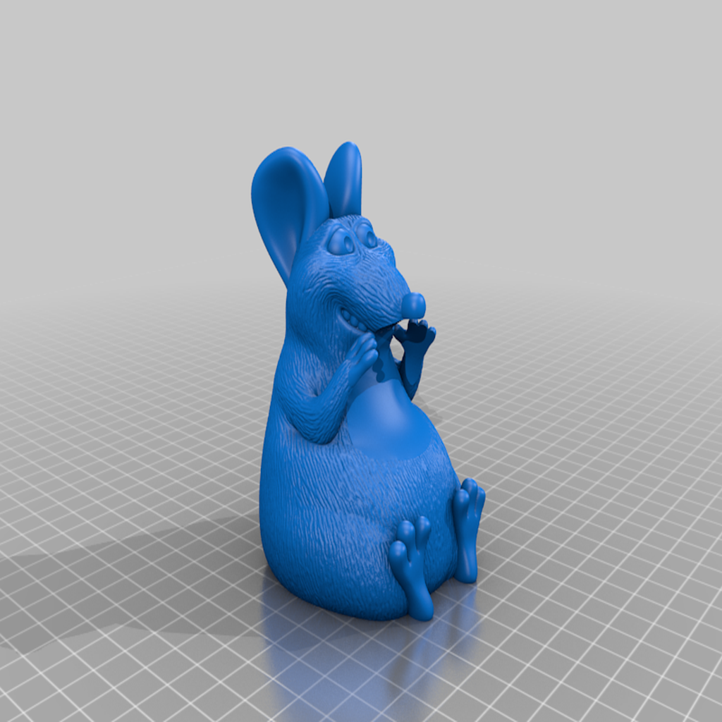 White Rat 2020 symbol, 2 colors (Emile Ratatouille)