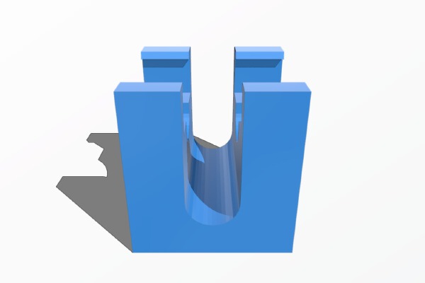 Coupling for Mobile (6.25mm of 1_4" rod) | 3d print model