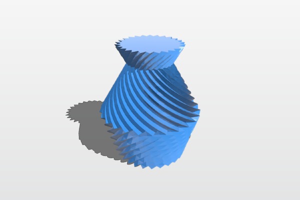 Fancy Spiral Vase | 3d print model