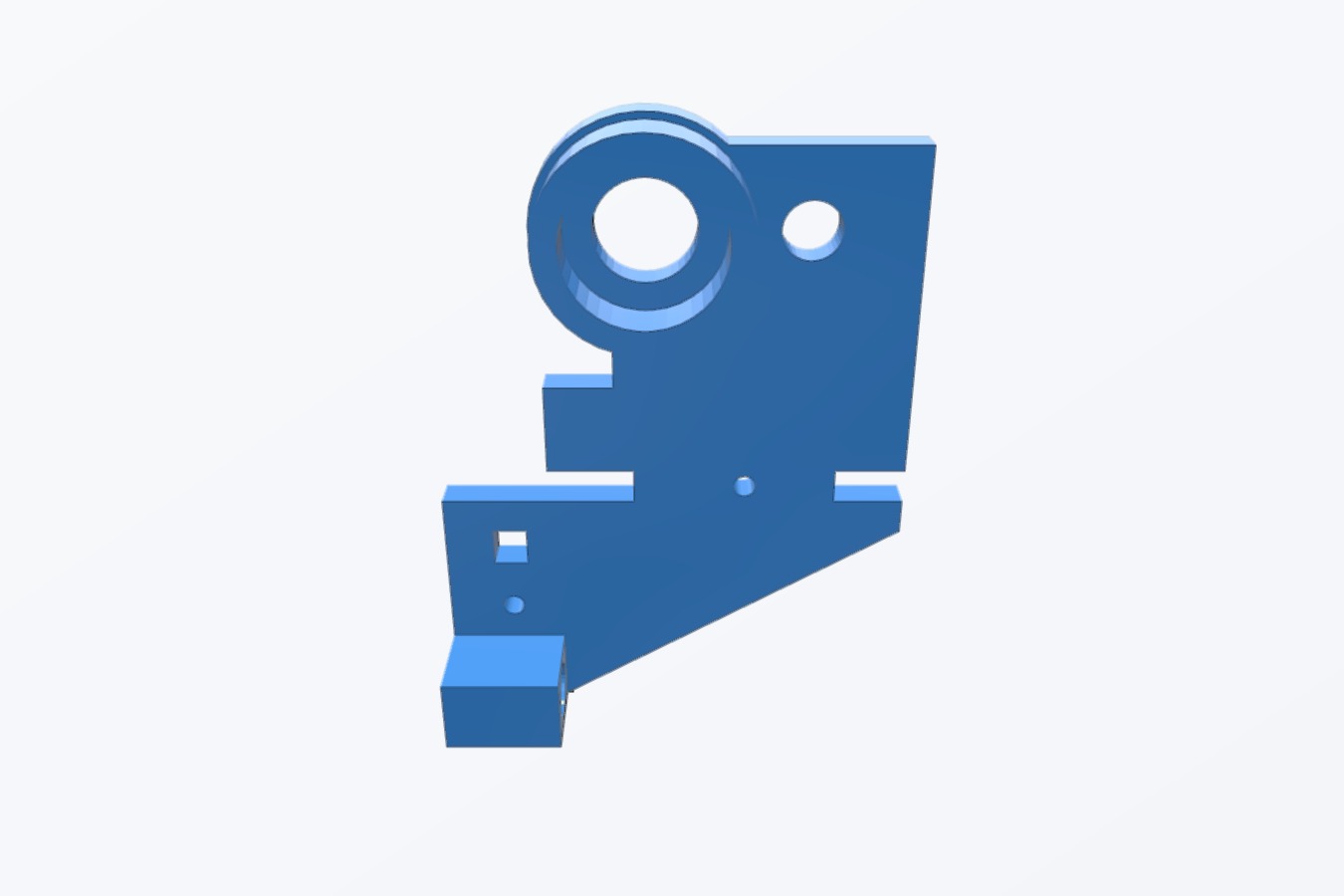 CTC i3 Z-axis Anti-Wobble mount with reinforcement