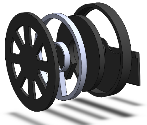GM Buffering Spinner | 3d print model
