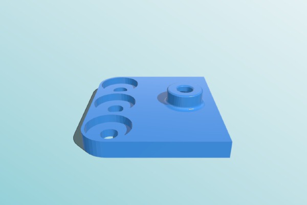 Runcam Split brackets for Armattan Chameleon | 3d print model