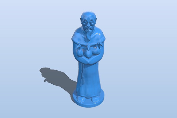 San Francis Cartoon | 3d print model