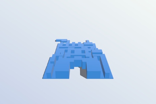 SMB3 Boss Castle | 3d print model