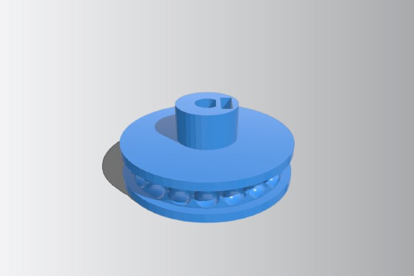 Venetian Blind Pulley Wheel | 3d print model