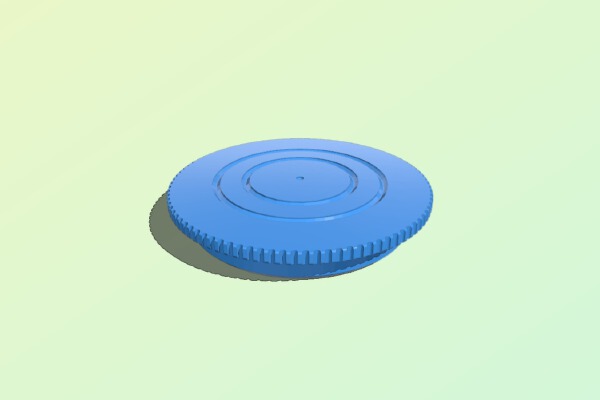 Iwata eclipse HP-CS lid cup | 3d print model