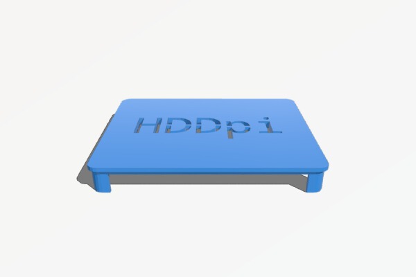 HDD - pi | Case for Raspberry Pi with X800 HDD Kit | 3d print model