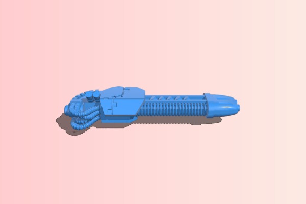 Epic Warlord Titan Lucius Pattern Plasma Annihilator right V2 | 3d print model