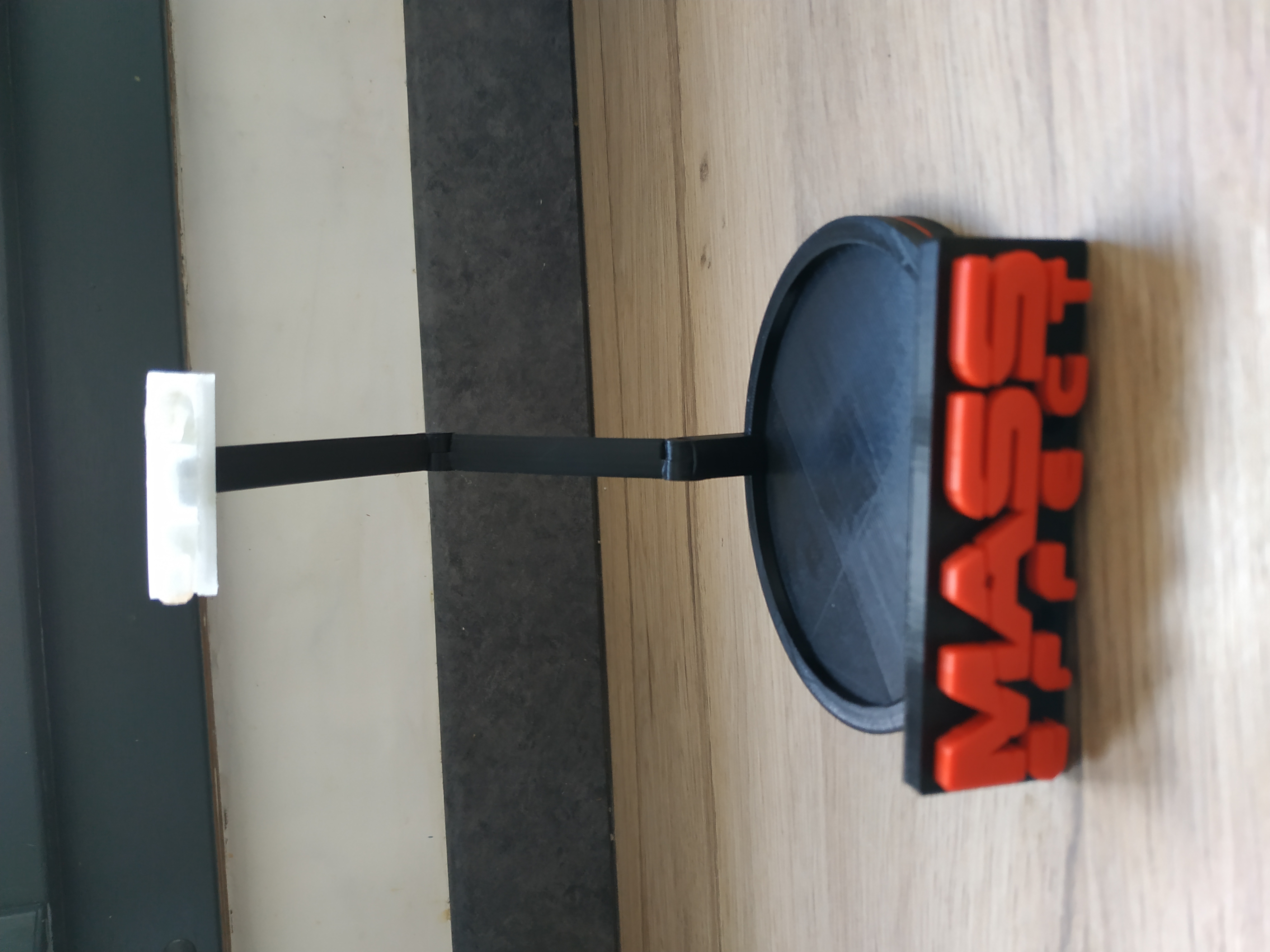 Action Figure Stand + Mass Effect Logo