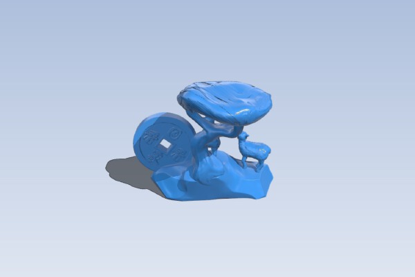 San Yang Kai Tai Ornament – Chinese New Year | 3d print model