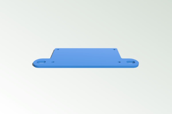 EleksMaker A3 Pro (new style feet) control board plate | 3d print model