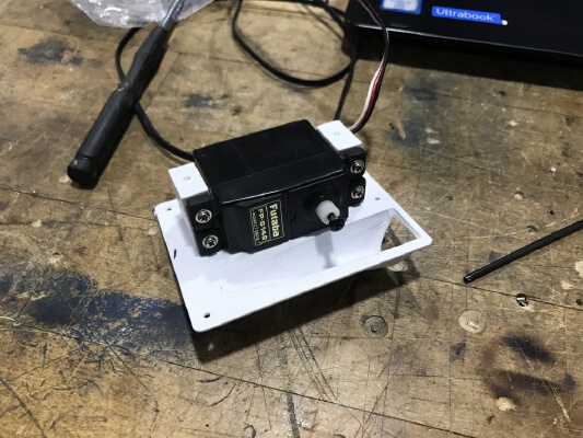 Aileron Servo mount for balsa plane | 3d print model