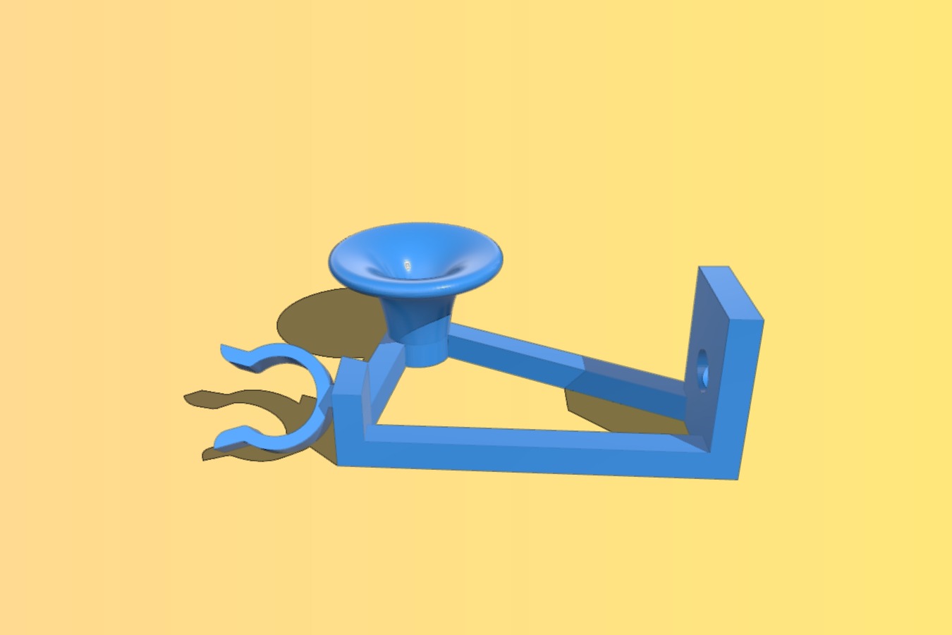 Tevo Tornado Filament Guide with Cable Clip