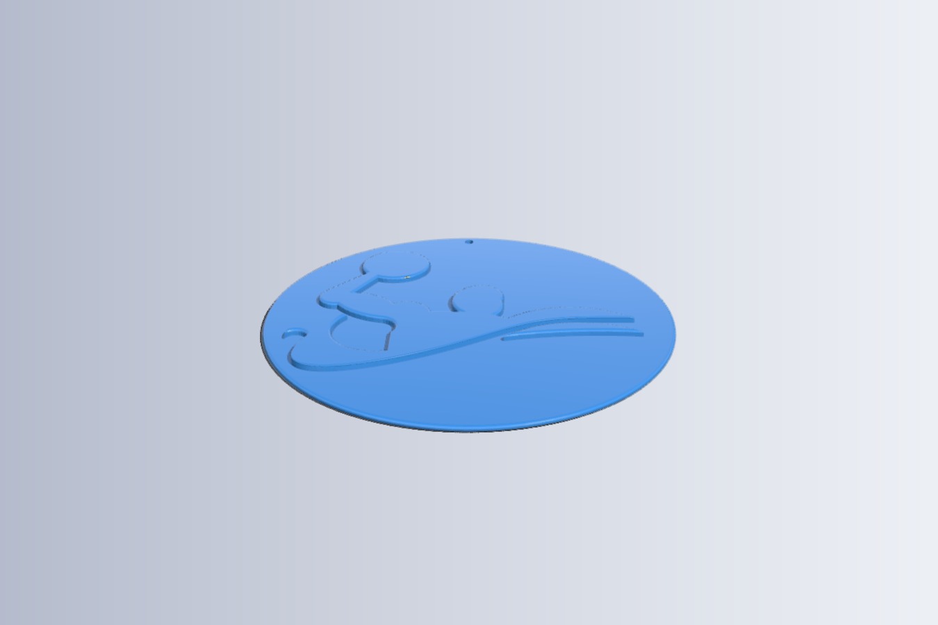 Waterpolo Keytag