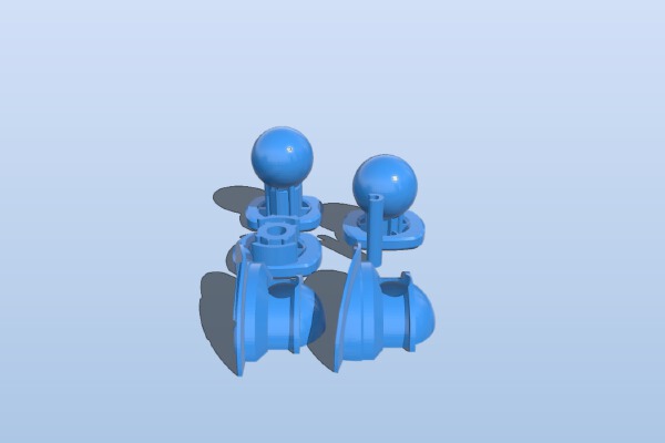 K2SO inspired NECK FOR USE WITH K2SO inspired HEAD | 3d print model