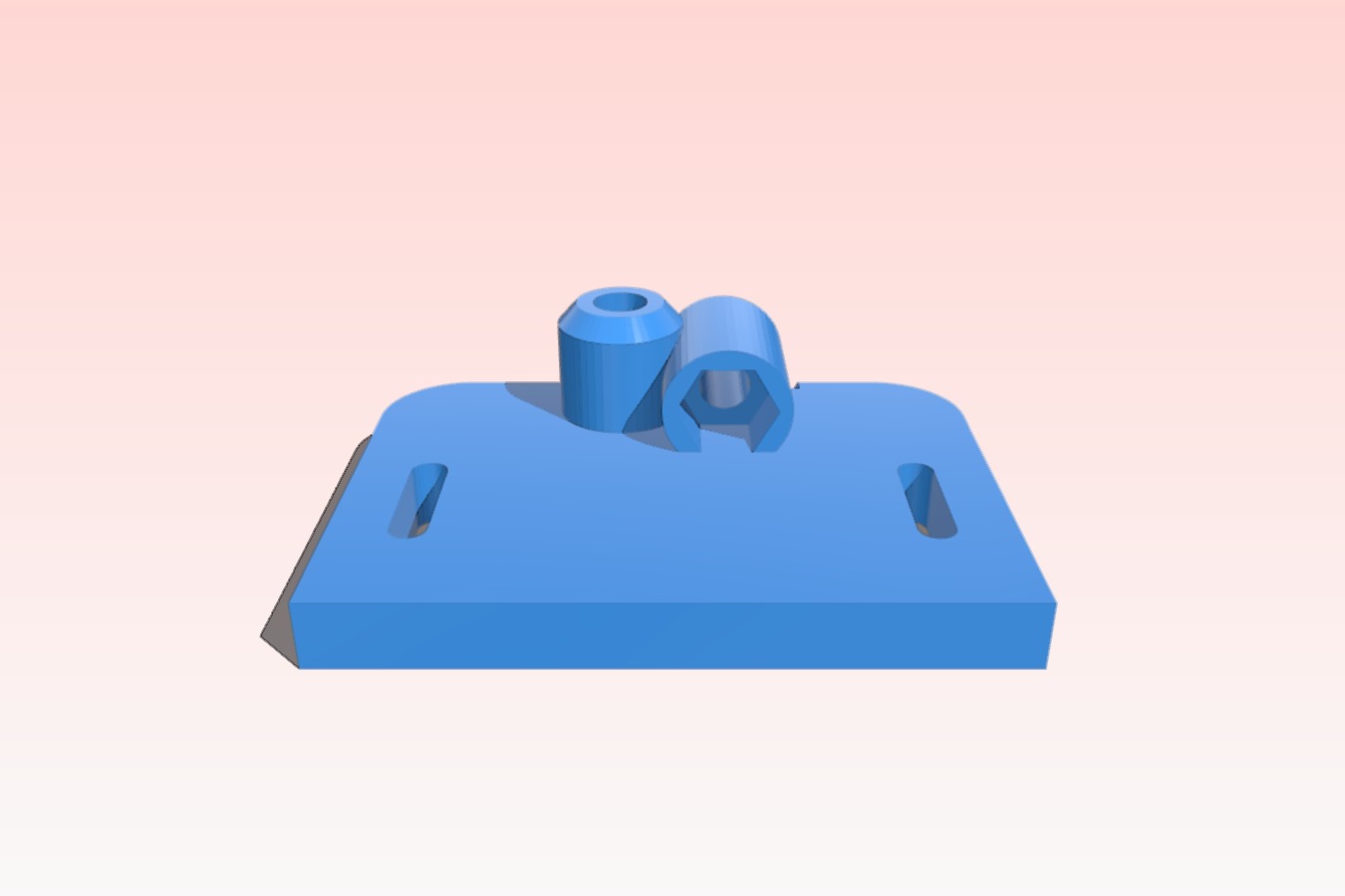 Monoprice Mini Delta Simple Topmount Spool Holder
