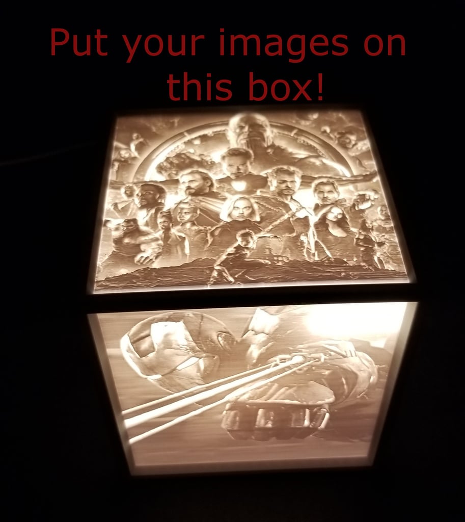 Lithophane Light Box