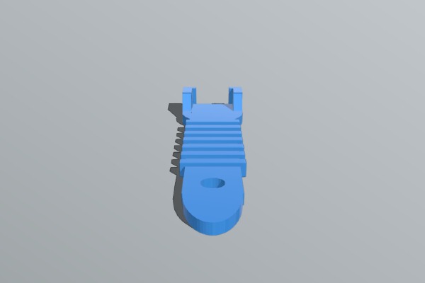 LiPo Balance Connector_Plug Removal Tool (for 3S) | 3d print model