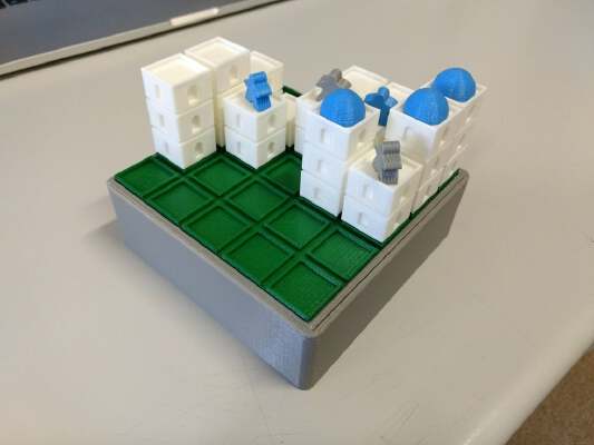 Santorini Portable Game | 3d print model