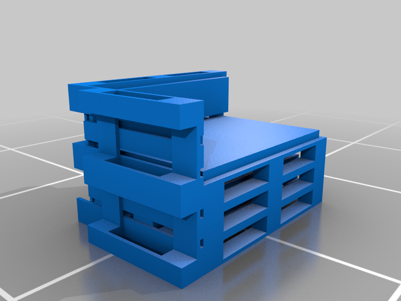 TT Scale 1:120 Hipster pallet furniture