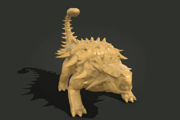 Ankylosaurus Dinosaur 3d print | 3d print model