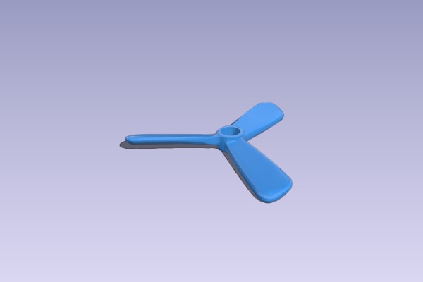 pale - Helice helicoptère LEGO DUPLO | 3d print model