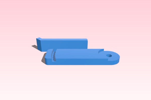 Mobius Strip Clock for wall or desk | 3d print model