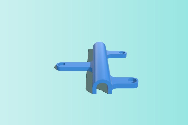 Upside-down Ikea letter tray mount | 3d print model