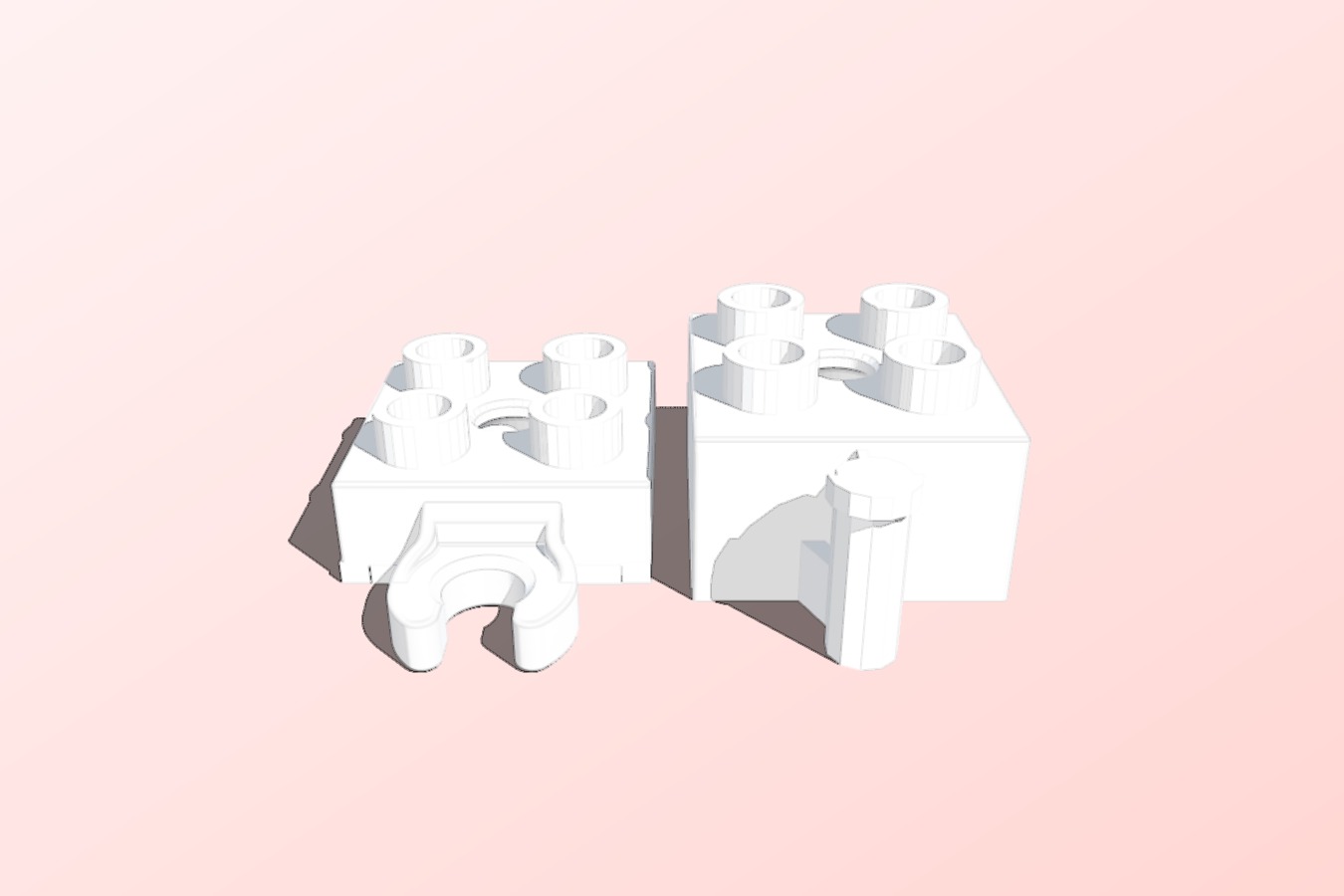 Lego duplo train couplers