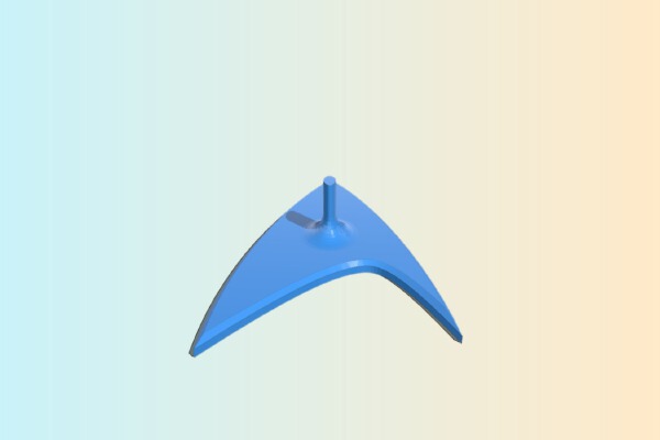 Stand for NCC-1701 Enterprise (Thingiverse 133752) | 3d print model