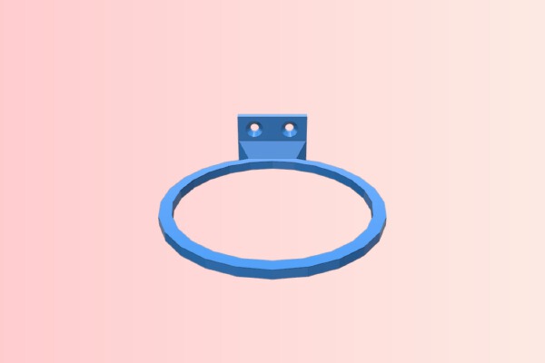 Bathroom Cup Holder | 3d print model