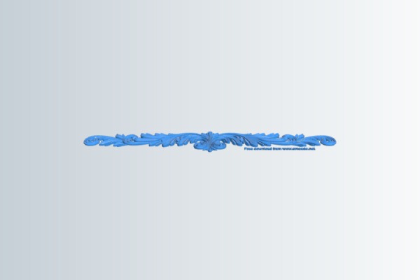 Pattern dekor long | 3d print model