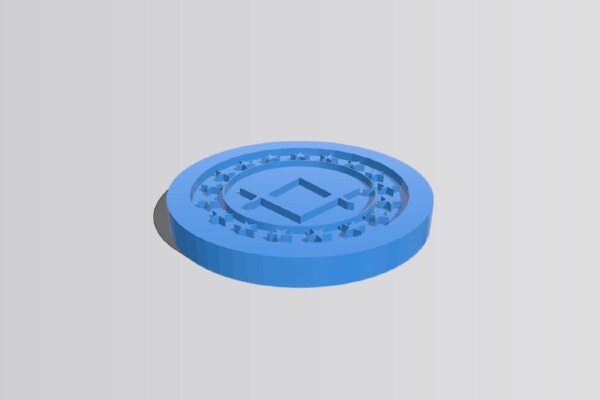 Grand Lodge of Ohio Logo | 3d print model