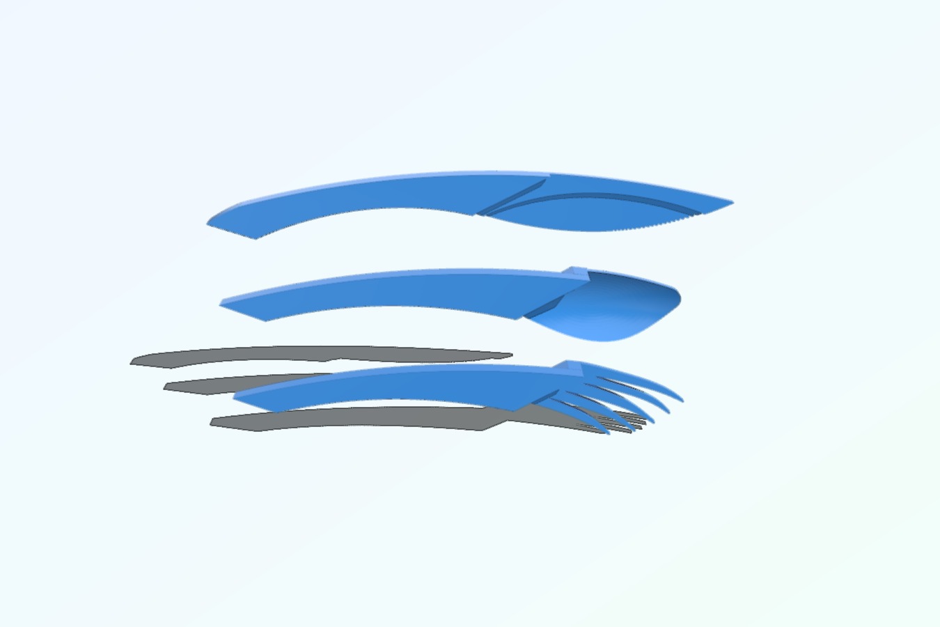 Cubiertos para avión