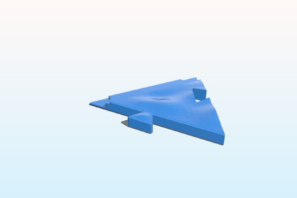Settlers of catan triangle border | 3d print model