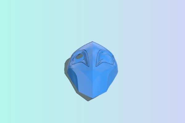 Dark Cosmic Jhin Mask | 3d print model