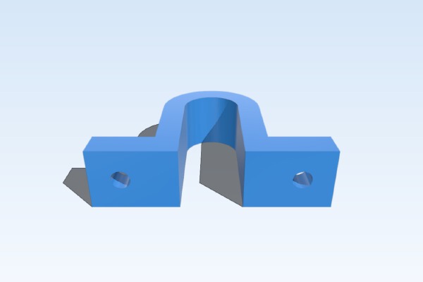 Frame clamp for Rods - Designed for Anycubic Prusa i3 | 3d print model