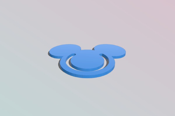 Mouse-Eared Paper Clips | 3d print model