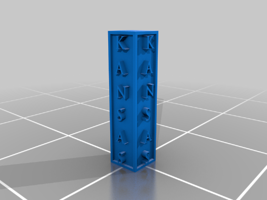Kansas Tap Handle | 3d print model