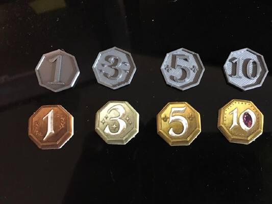 Small World Coins | 3d print model