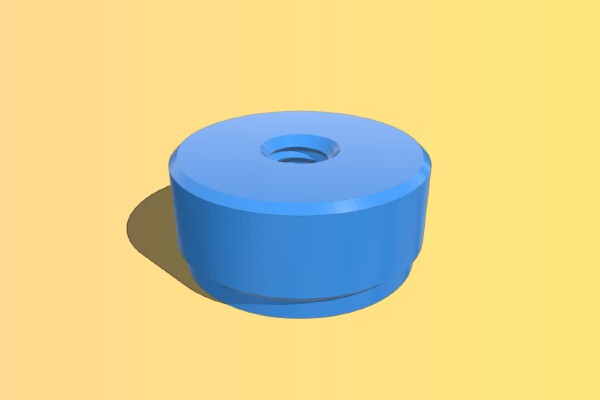 Cupboard mug base and hook | 3d print model