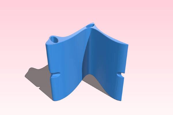 Functional iPhone Stand | 3d print model