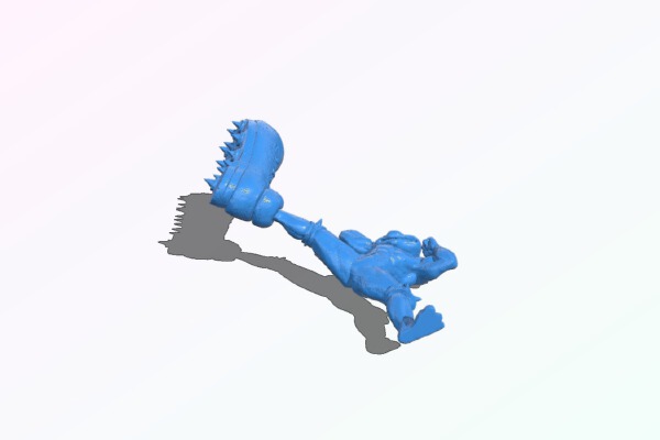 Battletoad Rash | 3d print model