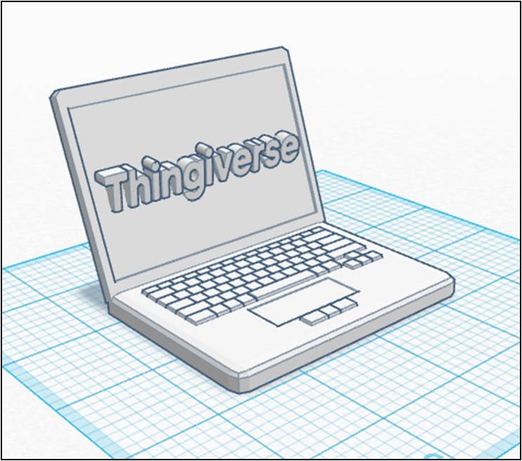 Thingiverse Laptop