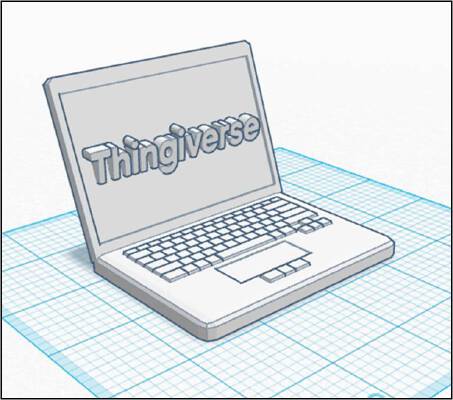 Thingiverse Laptop | 3d print model